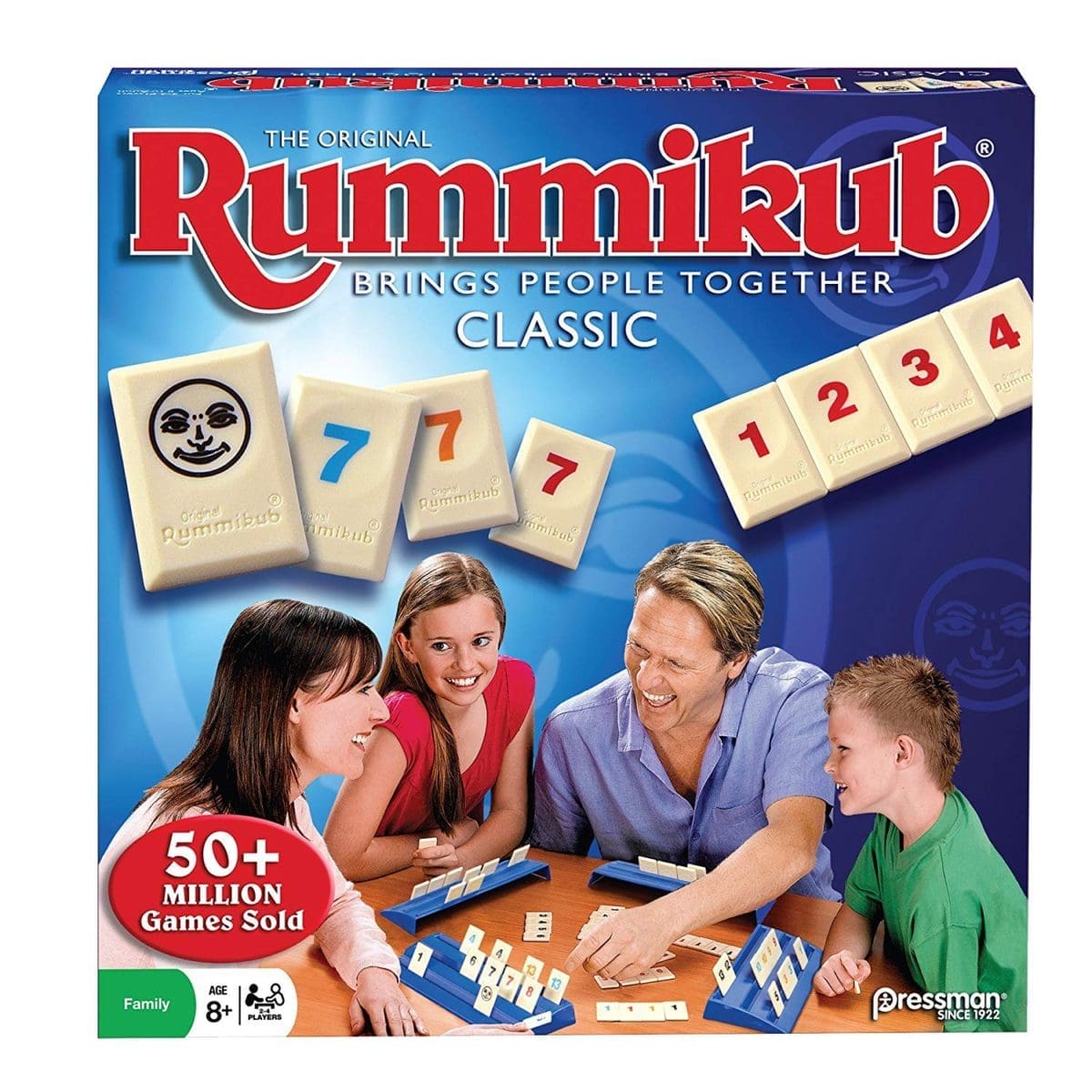 Playing In Rummikub Card Board Game Stock Photo - Download Image