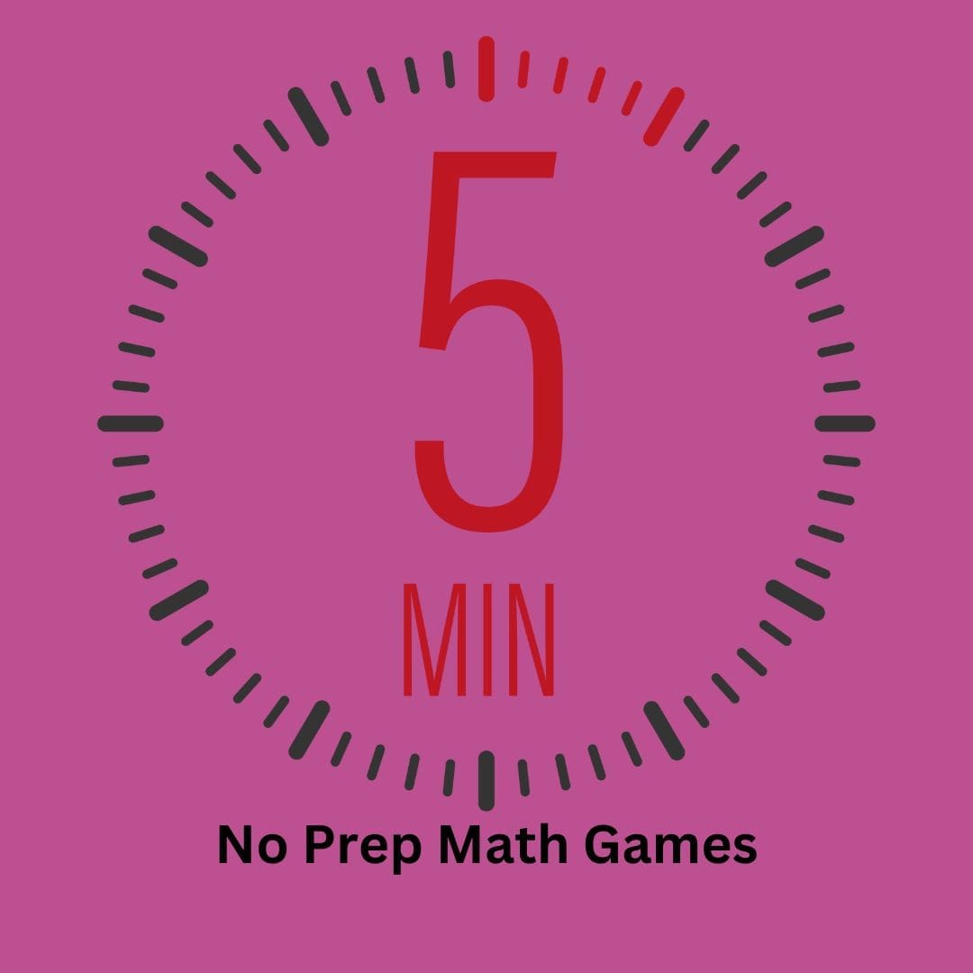 Easy Games for Making 5 - Math Coach's Corner