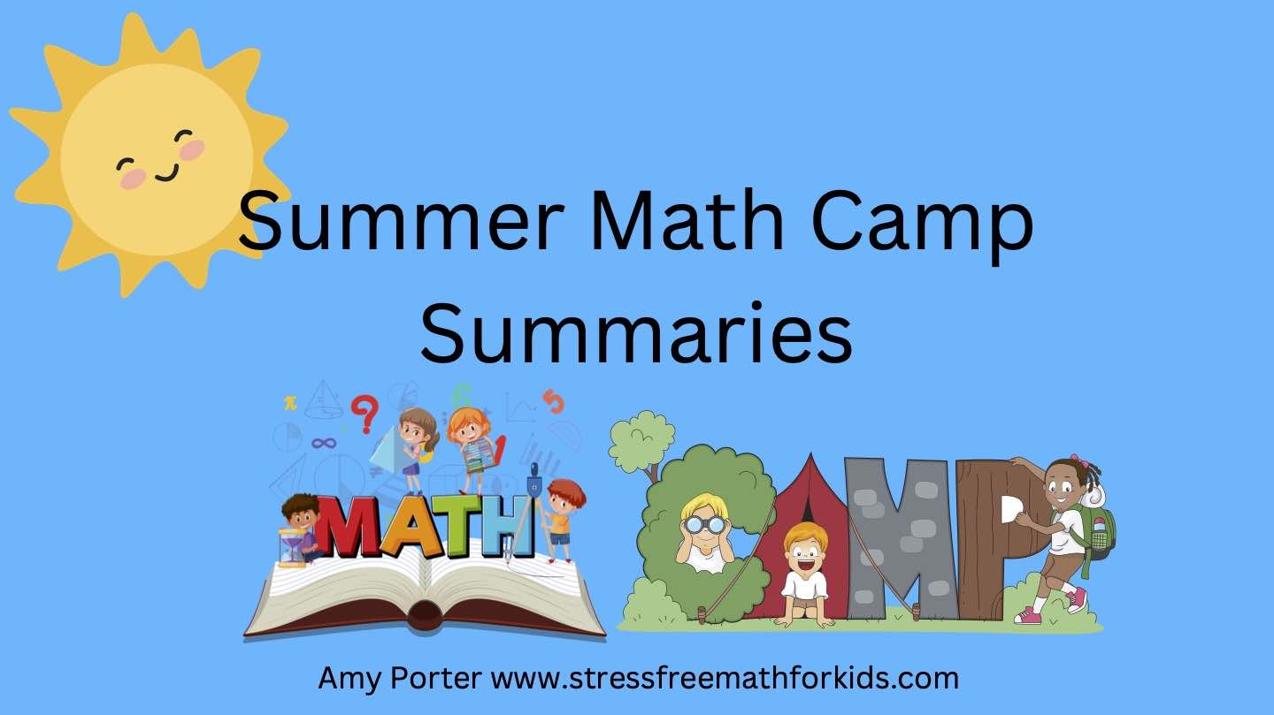 Summer Math Camps PDF Stress Free Math for Kids Summer Math Camps PDF Stress Free Math for Kids
