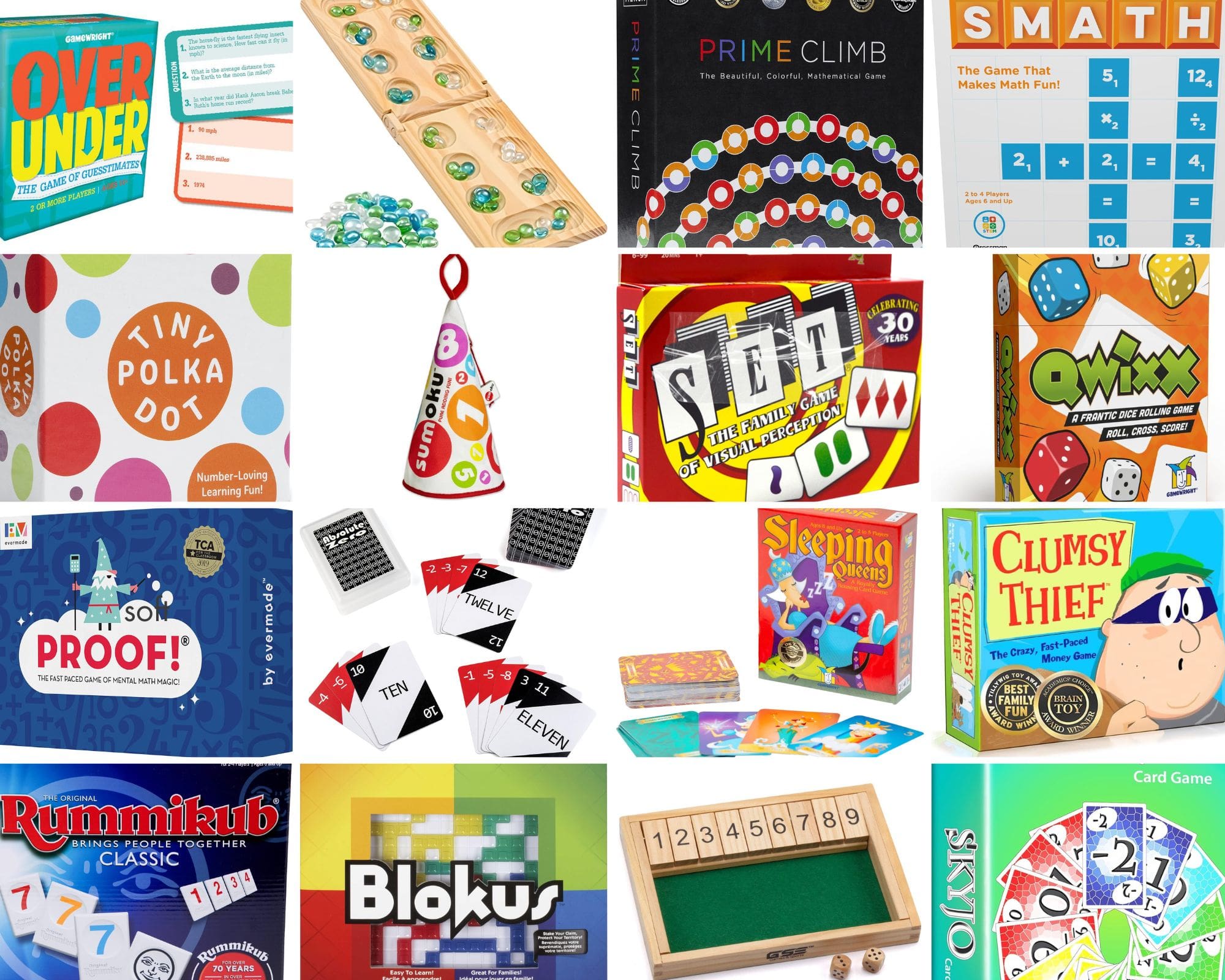 Math Board and Card Games - Stress Free Math for Kids